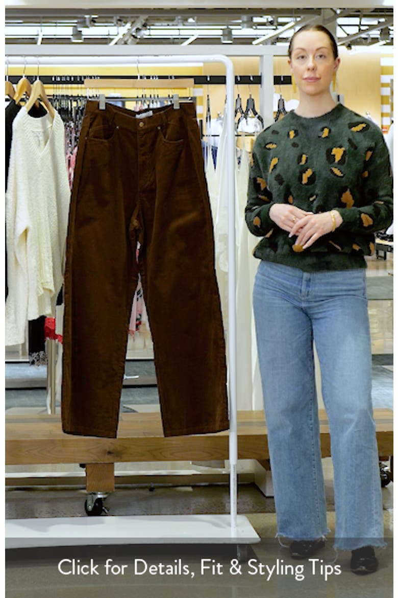 Jacob Corduroy Boyfriend Jeans video