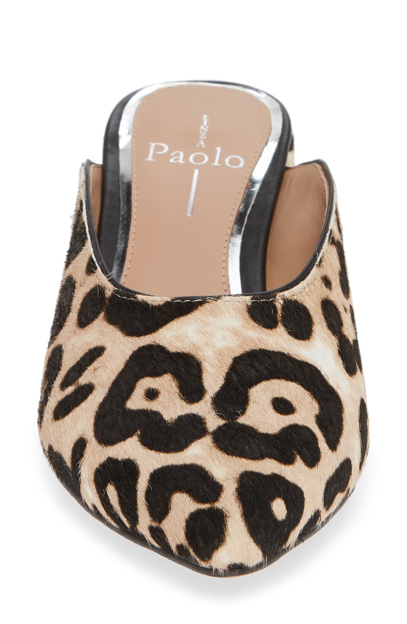 Linea Paolo Zadie II Genuine Calf Hair Mule, Alternate, color, Leopard Haircalf