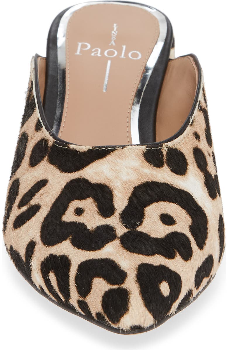 Linea Paolo Zadie II Genuine Calf Hair Mule, Alternate, color, Leopard Haircalf