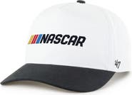'47 Men's '47  White/Black NASCAR Two-Tone Team Adjustable Hitch Hat