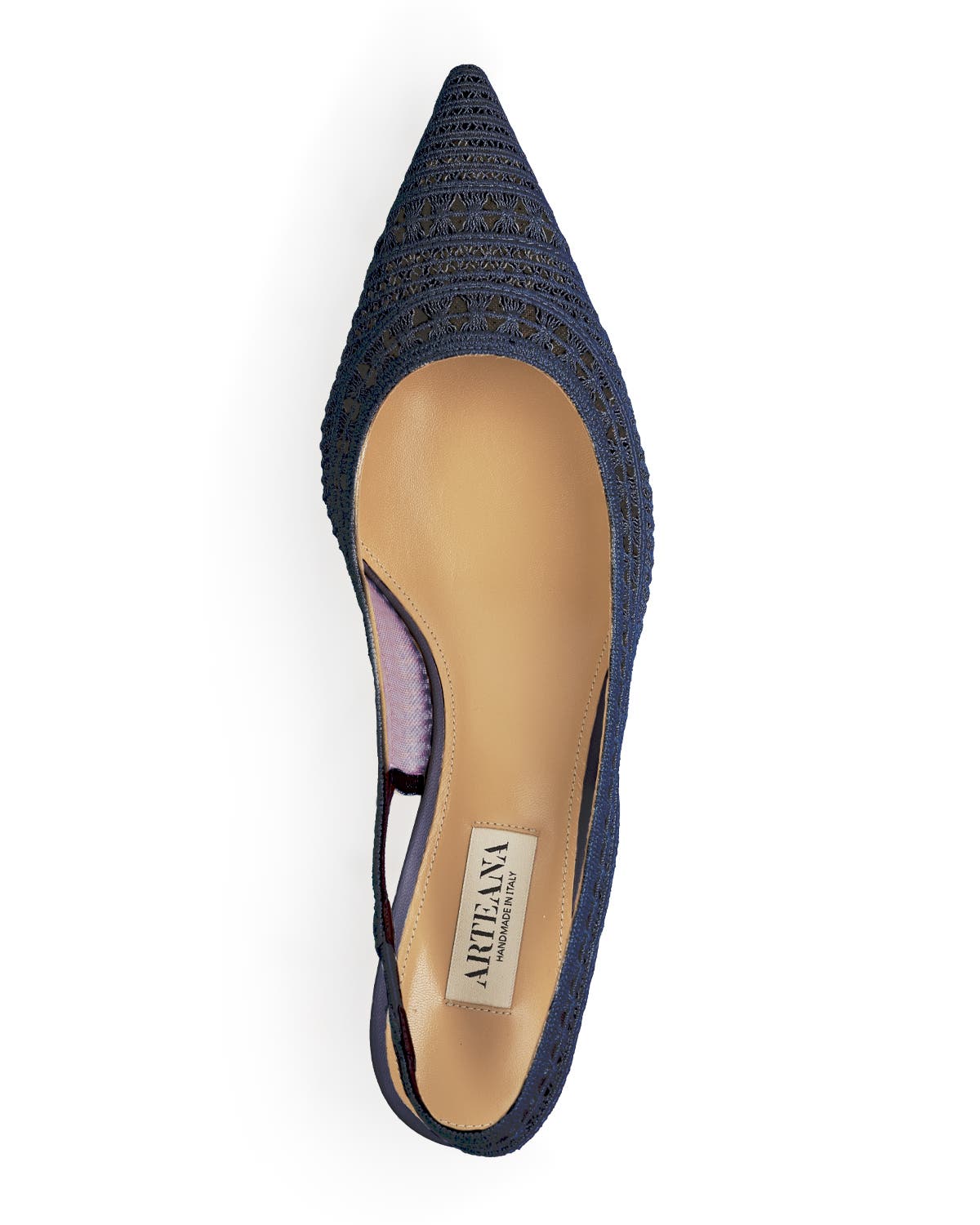 Trieste 35 Slingback Pump, Alternate, color, Navy