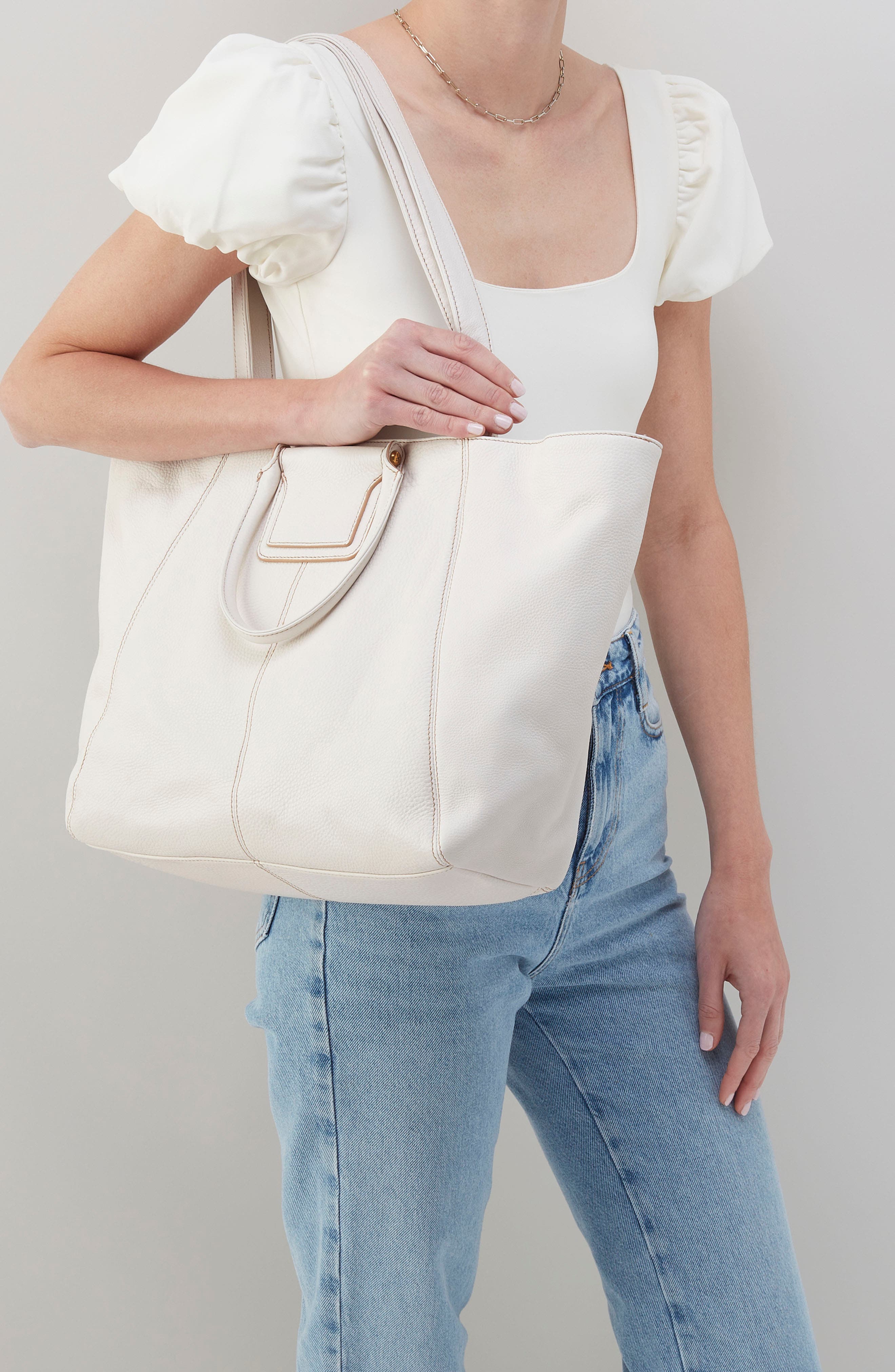 HOBO Sheila East/West Leather Tote, Alternate, color, 