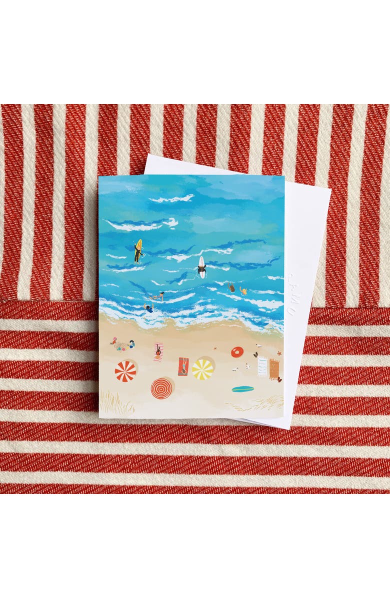 Ramus & Co Beach People Greeting Card Pack Set, Alternate, color, Multi-Pack