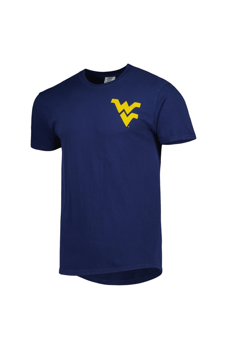 IMAGE ONE Men's Navy West Virginia Mountaineers Hyperlocal T-Shirt, Alternate, color, Navy