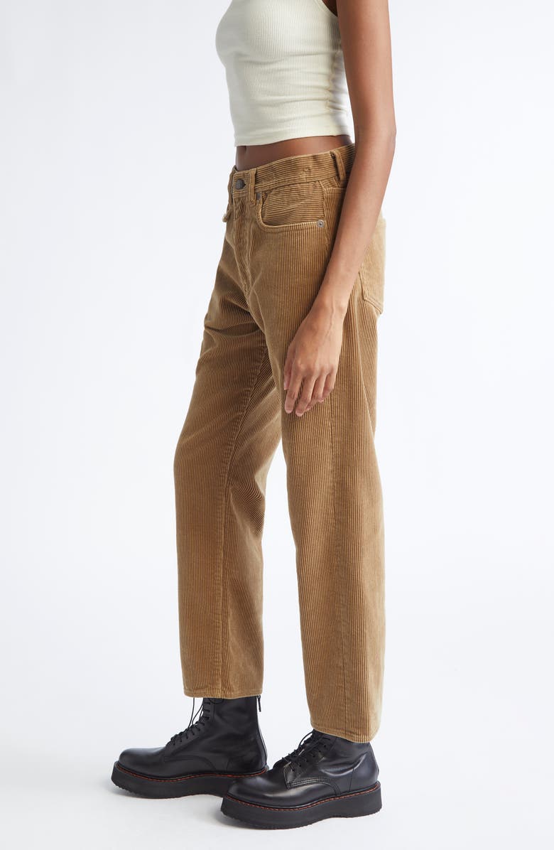 R13 Corduroy Boyfriend Pants, Alternate, color, Heavy Tan Cord