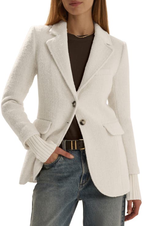 The City Layered Tweed Blazer
