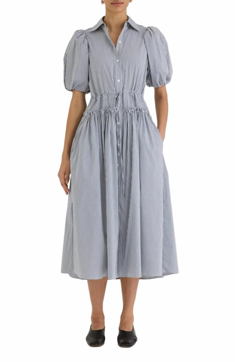 Rebecca Taylor Poplin Shirt Dress, Alternate, color, 