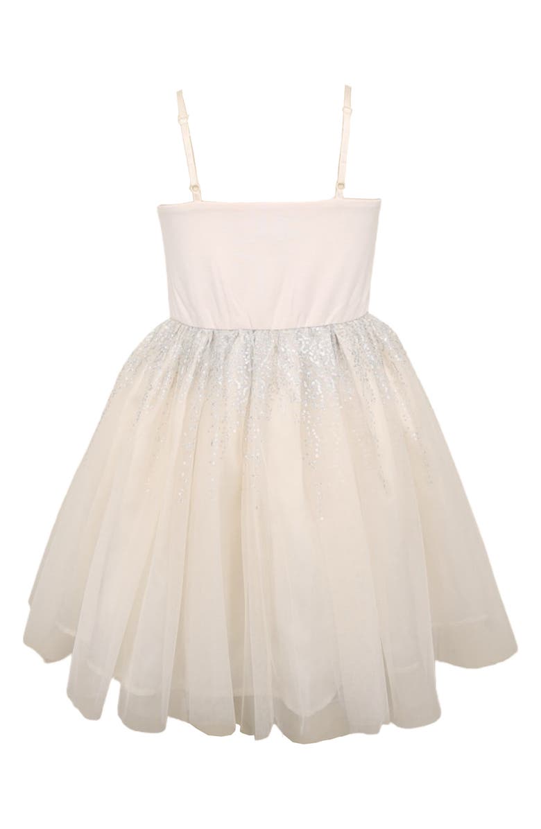 Zunie Kids' Sequin Dress, Alternate, color, Champagne