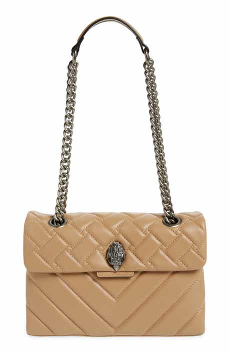 Kurt Geiger London Kensington X Quilted Leather Shoulder Bag