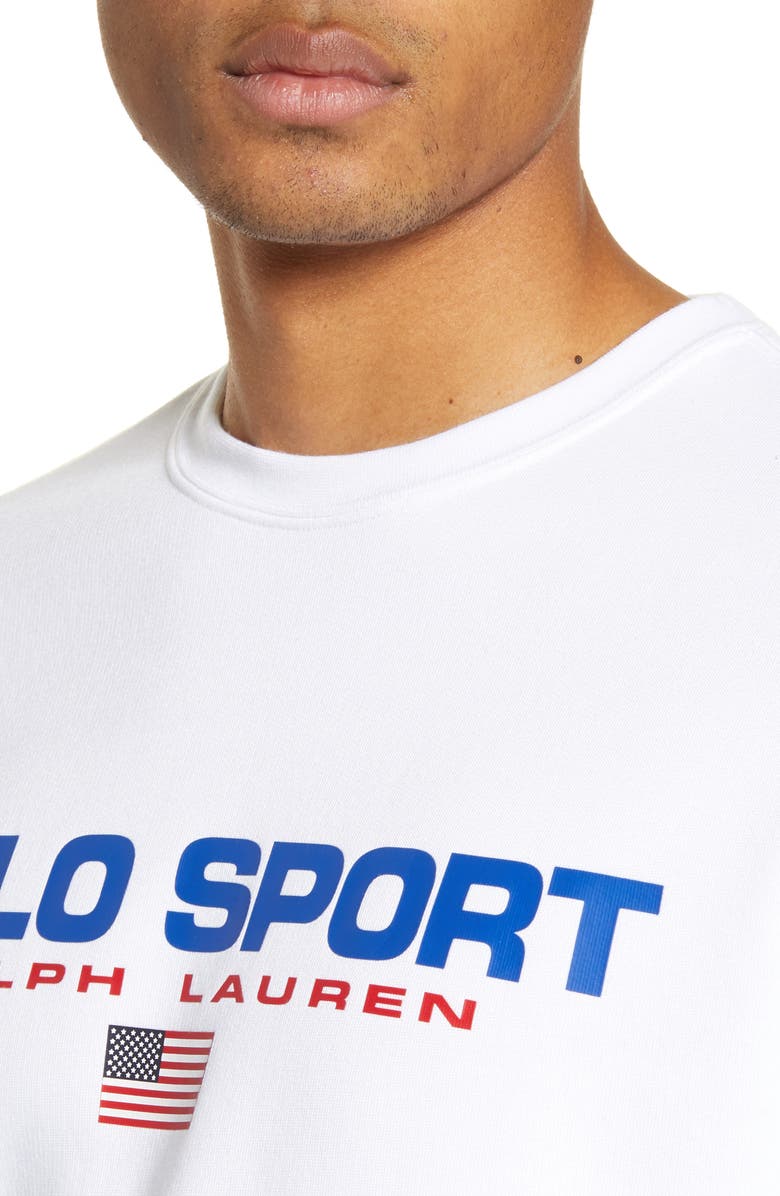 Polo Ralph Lauren Polo Sport Crewneck Sweatshirt, Alternate, color, 
