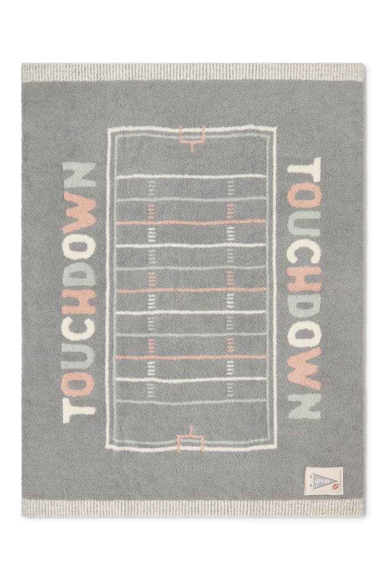 Kids' Touchdown Baby Blanket, Main, color, MOONBEAM MULTI