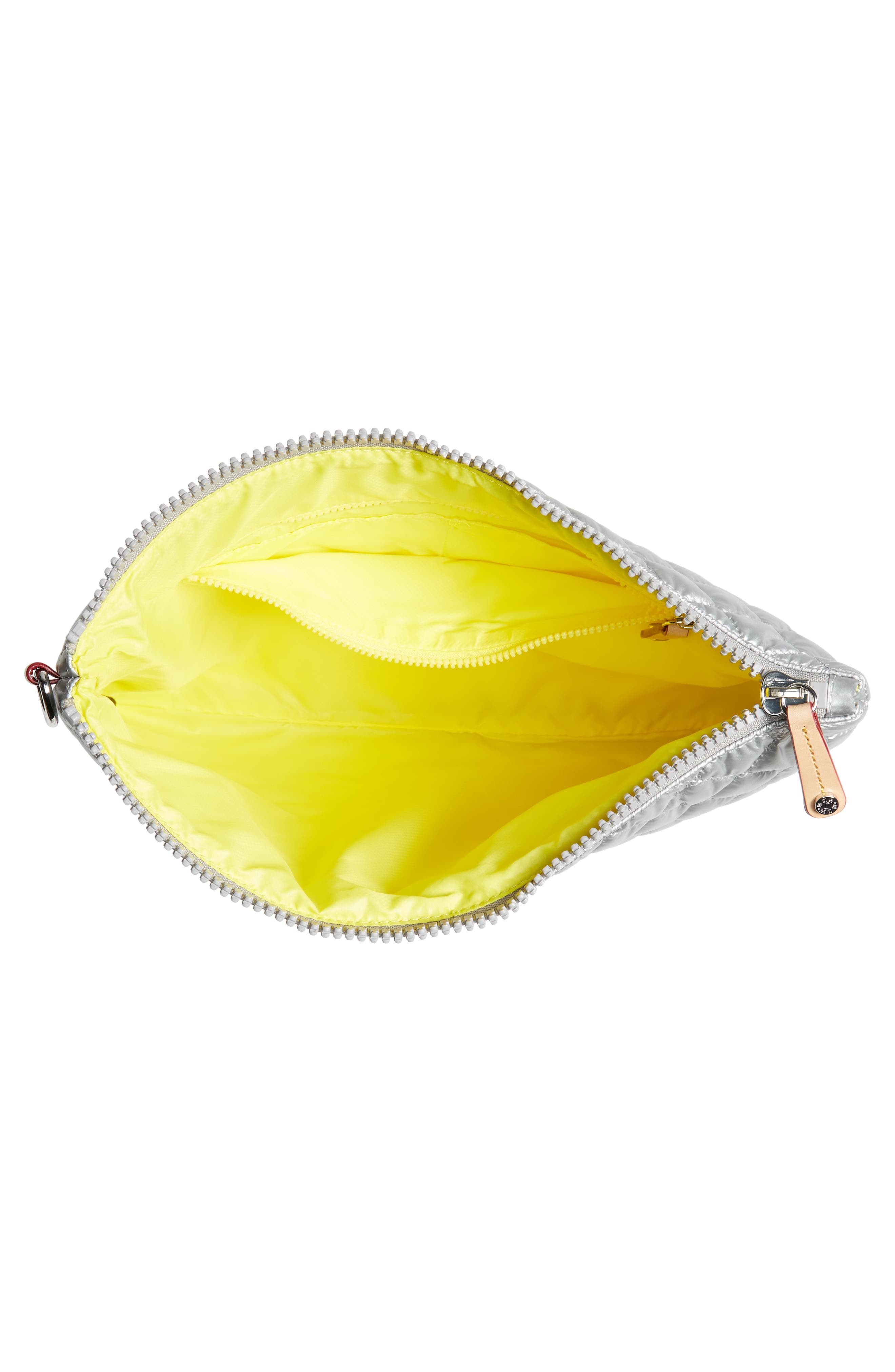 Metro Pouch, Alternate, color, TIN METALLIC