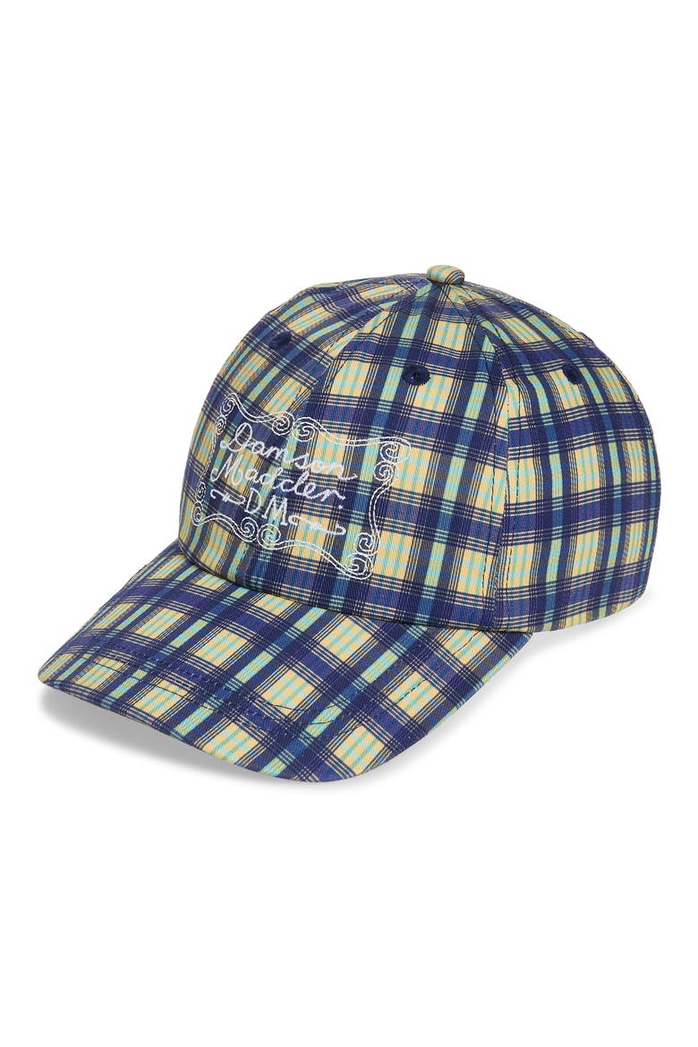 Logo Embroidered Baseball Cap, Main, color, BLUE
