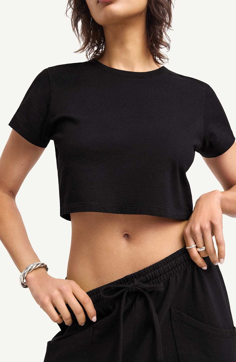 Vitamin A<sup>®</sup> Coast Cotton Crop T-Shirt, Alternate, color, Black