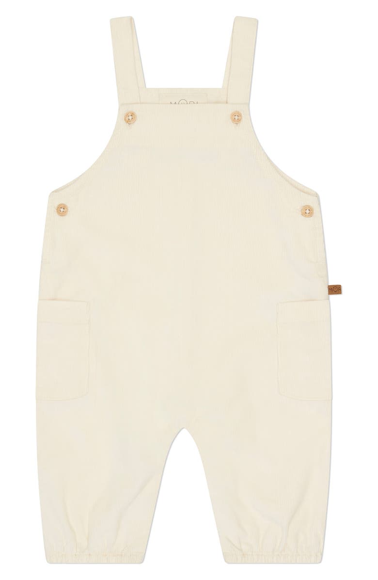 MORI Organic Cotton Corduroy Overalls, Main, color, 