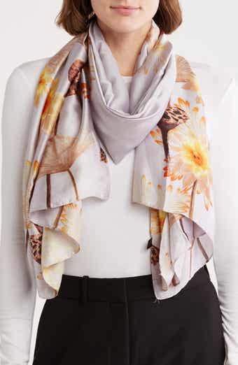 La Fiorentina Floral Print Scarf