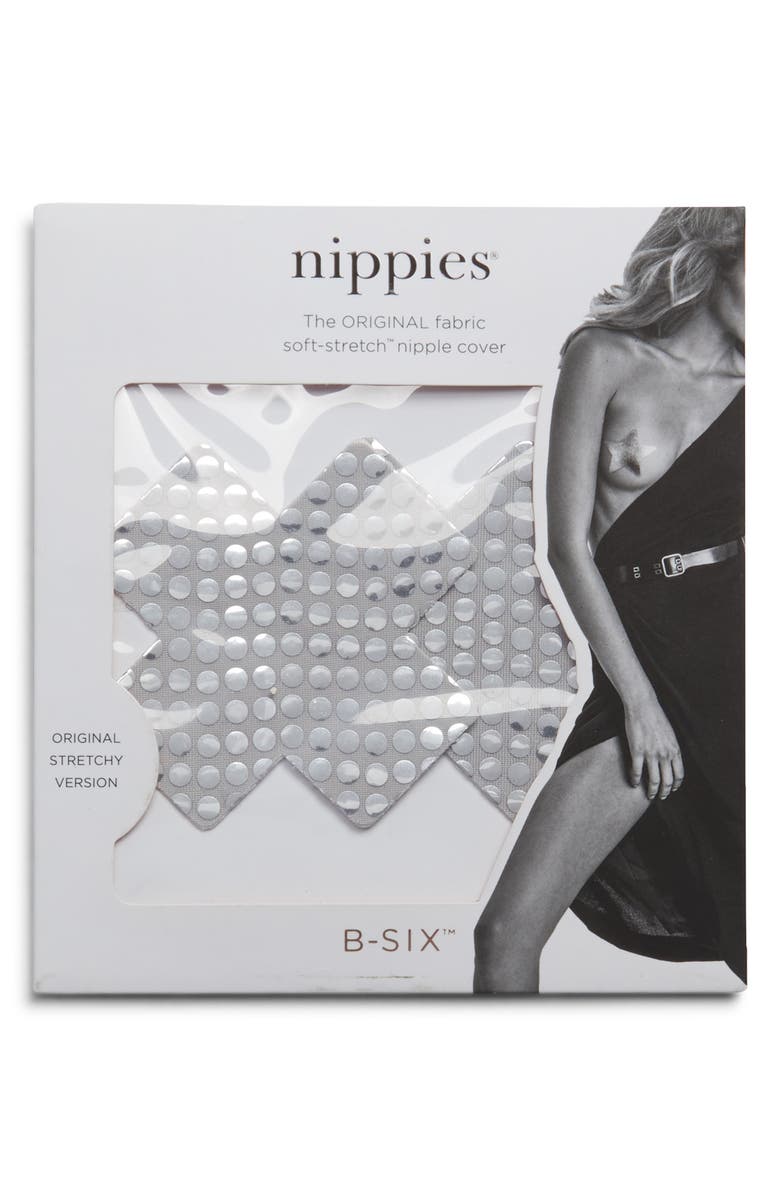 Nippies Bristols 6 Nippies Cross Nipple Covers, Alternate, color, 
