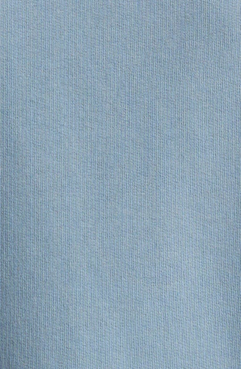 Golden Goose Boxy Faded Cotton Sweatshirt, Alternate, color, Windward Blue