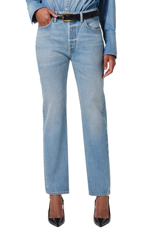 Citizens Of Humanity Blaine High Waist Ankle Straight Leg Jeans In Gemini