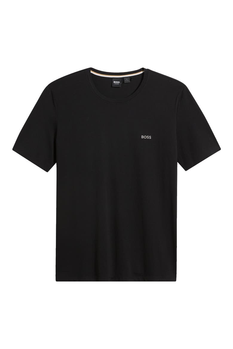Mix Match Pajama T-Shirt, Alternate, color, BLACK