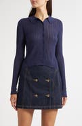 Ulla Johnson Lottie Pointelle Rib Cardigan
