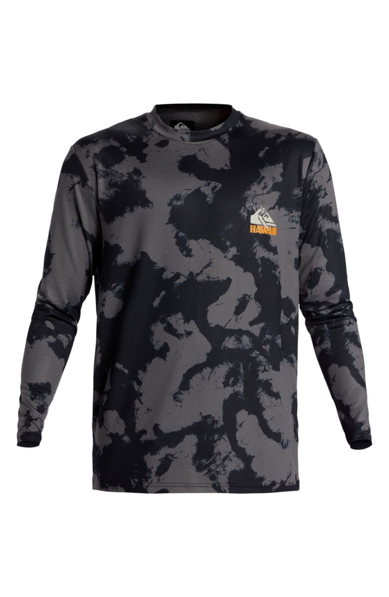 Quiksilver Hi Petroglyph Surf Long Sleeve Performance Rashguard, Alternate, color,