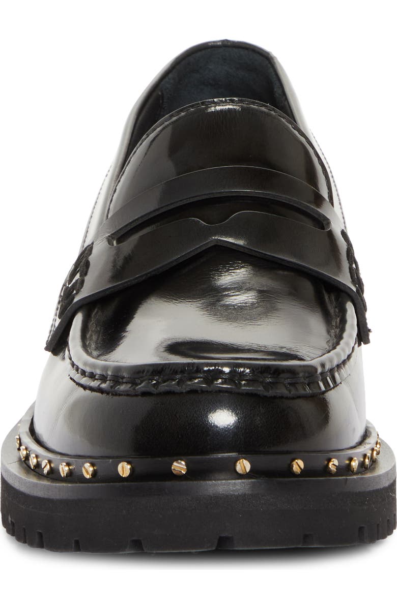 Golden Goose Chunky Penny Loafer, Alternate, color, Black