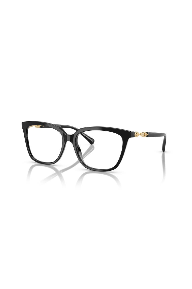 53mm Cat Eye optical glasses, Main, color, Black