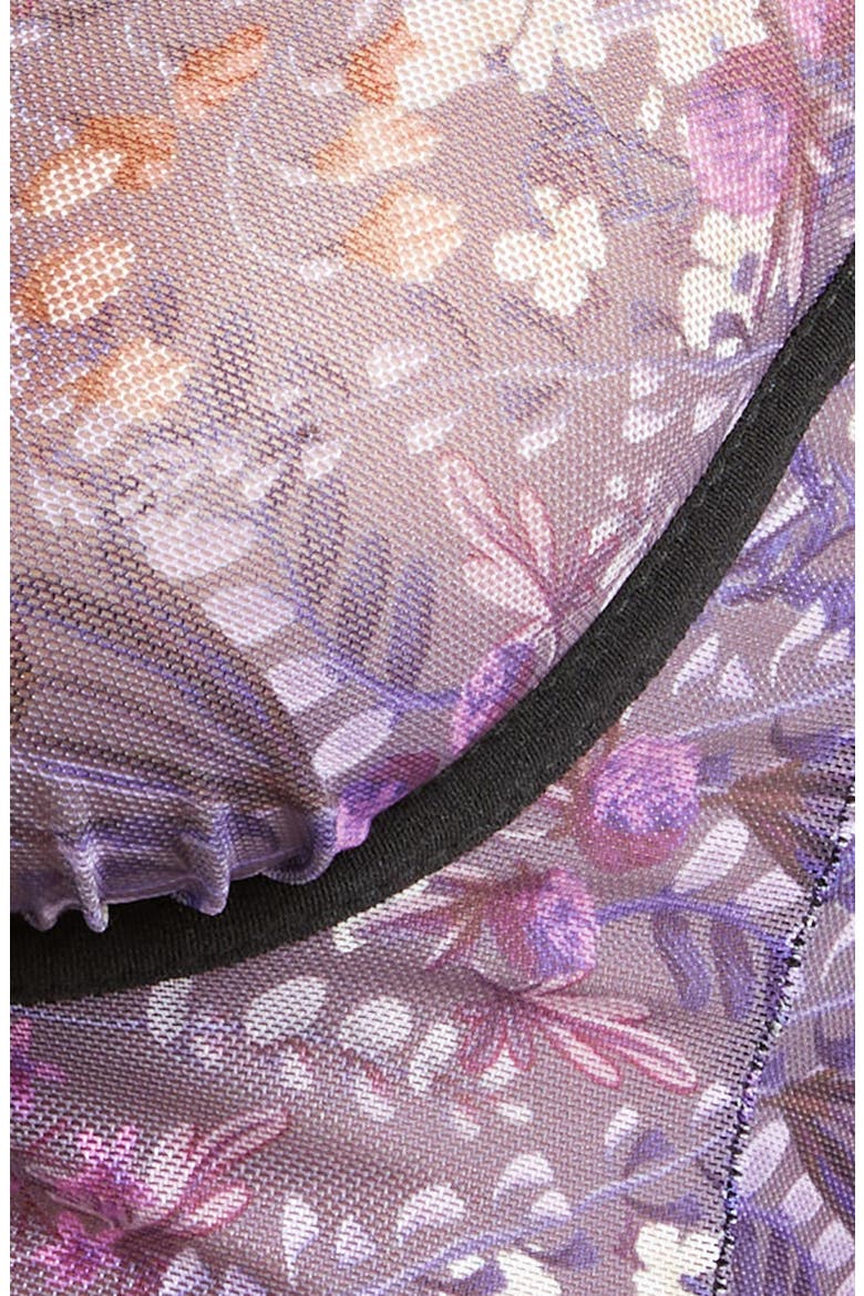 Plunge Neck Bralette, Alternate, color, PURPLE
