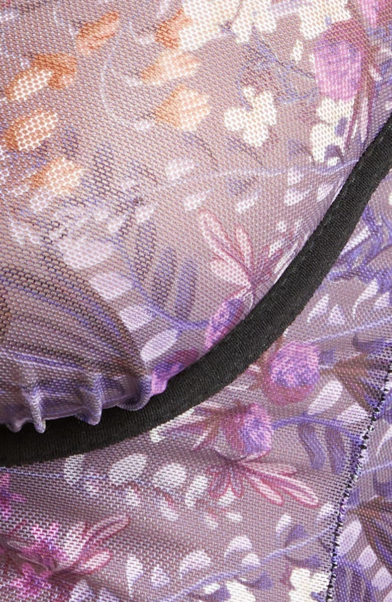 Hauty Plunge Neck Bralette, Alternate, color, Purple