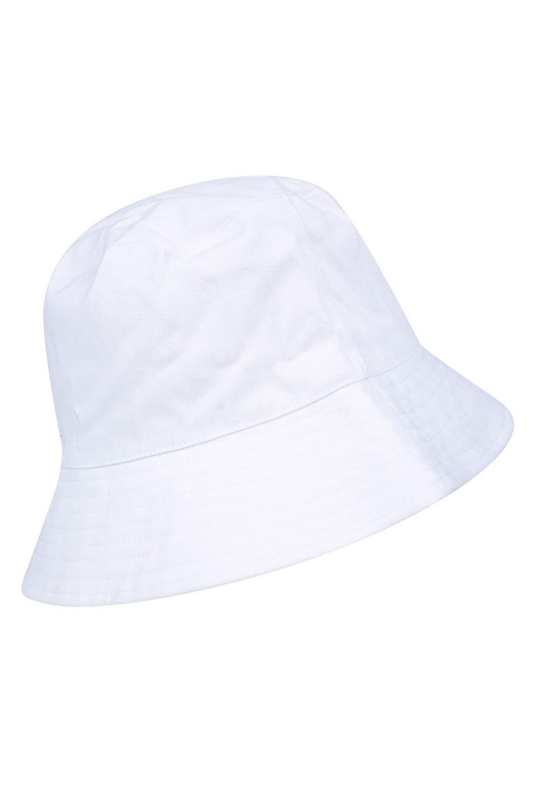 Coastal Bucket Hat, Alternate, color, White