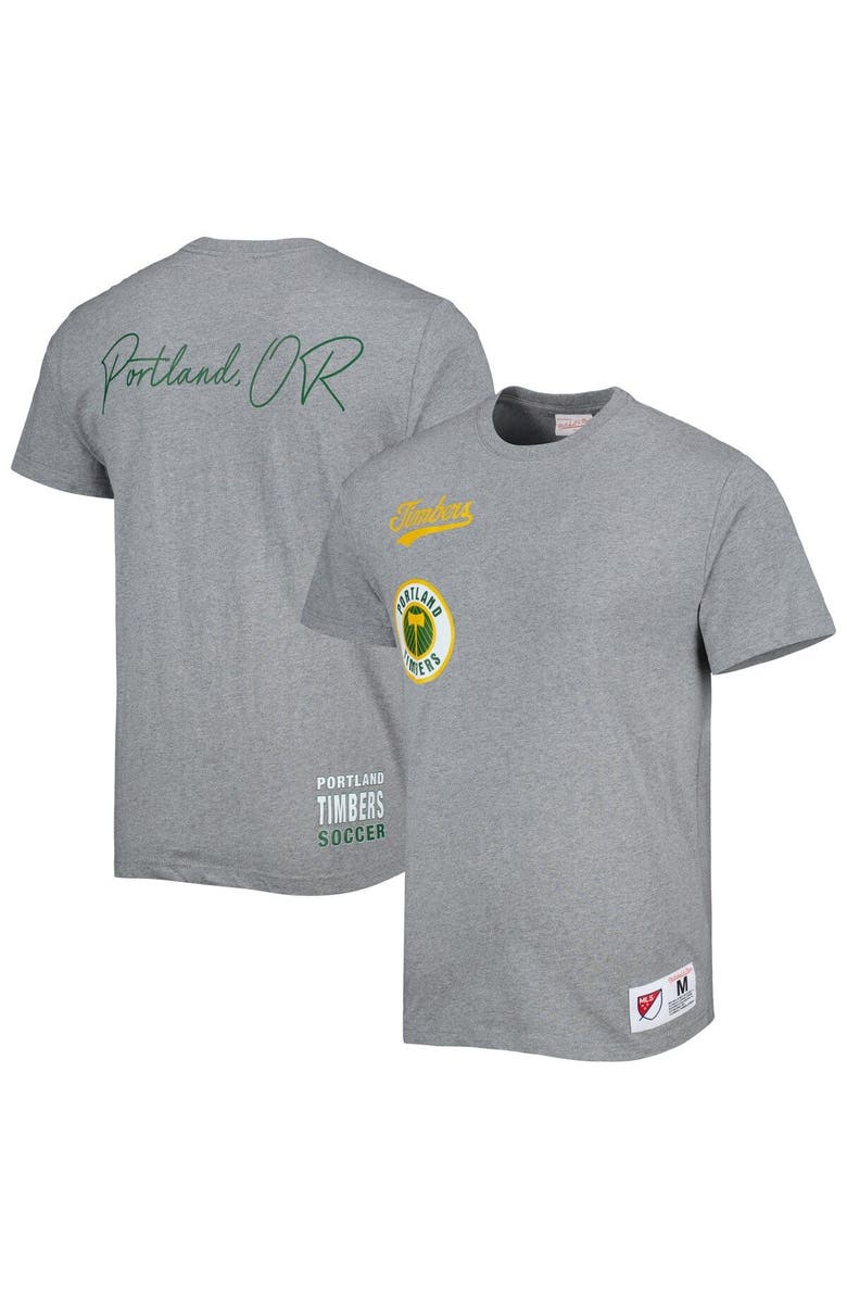 Mitchell & Ness Men's Mitchell & Ness Gray Portland Timbers City Tee, Main, color, Gray