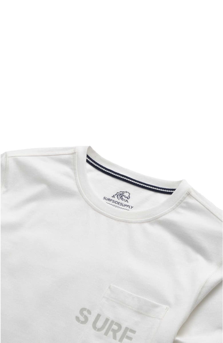 Surfside Supply Co. Chris Surf Tee, Alternate, color, White