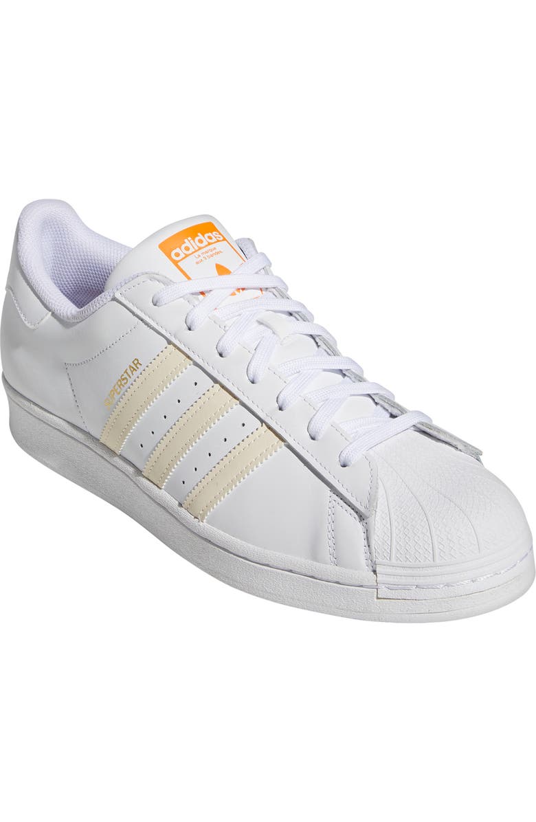 adidas Lace-Up Superstar Sneaker, Main, color,