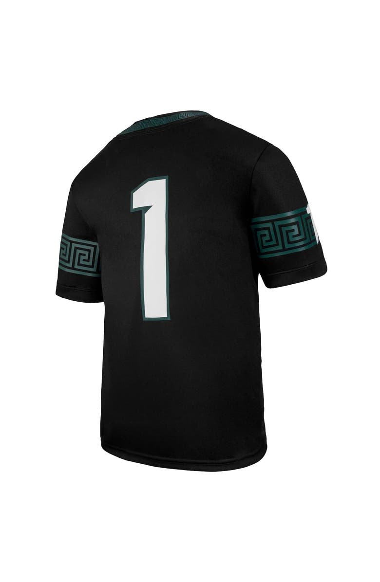 Nike Youth Nike #1 Black Michigan State Spartans Untouchable Replica Game Jersey, Alternate, color, Black