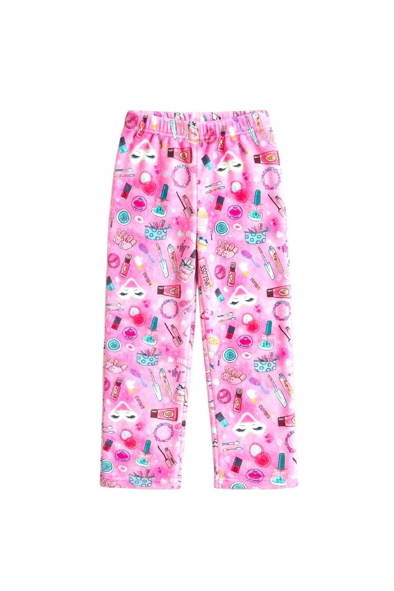 Plush Slumber Party loungewear pant, Main, color, Slumber Party Print