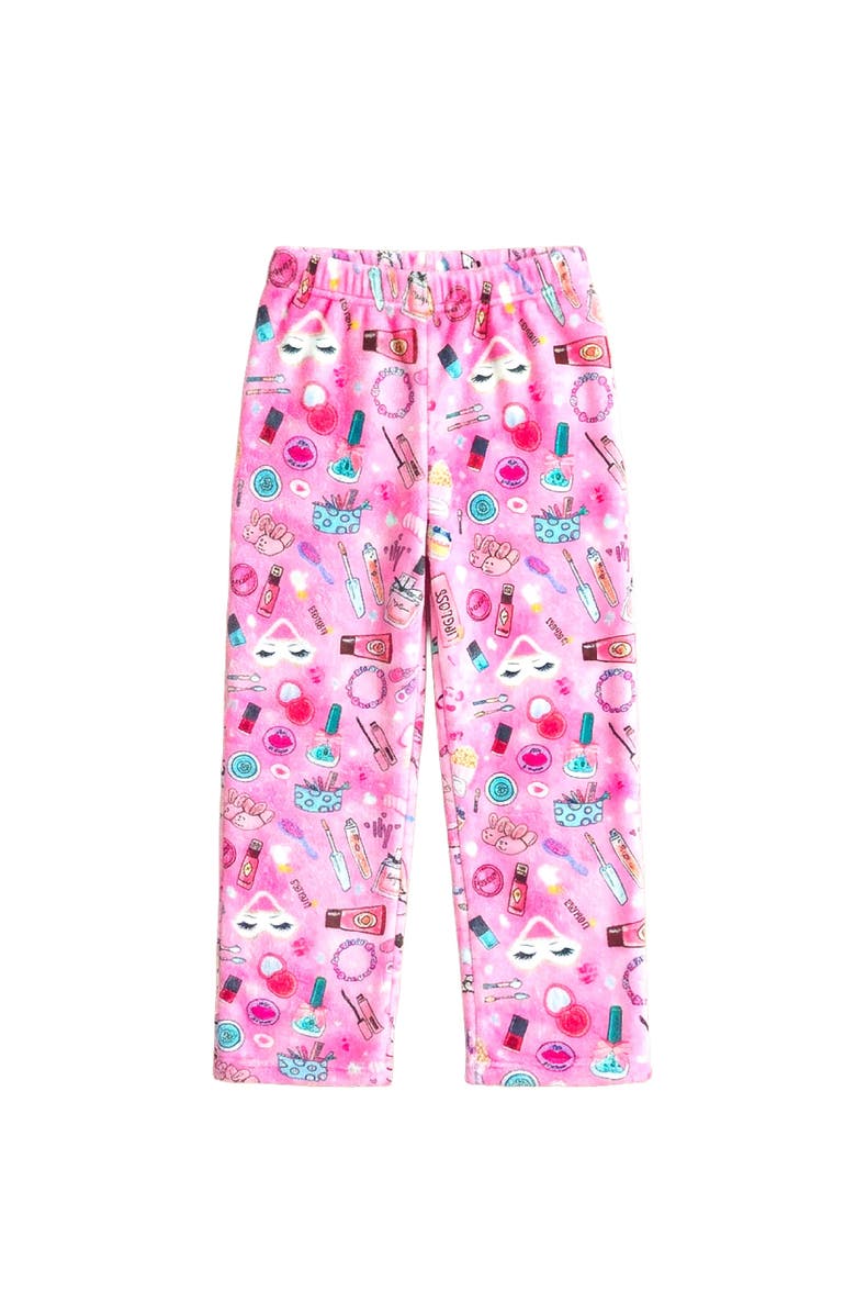 Preppy Goose Plush Slumber Party loungewear pant, Main, color, Slumber Party Print