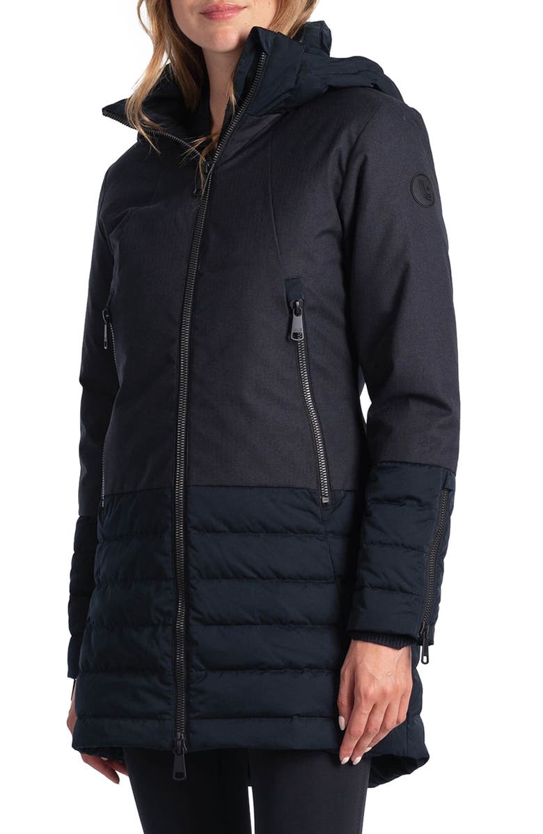 Lole Faith Waterproof 650-Fill Power Down Jacket, Main, color,