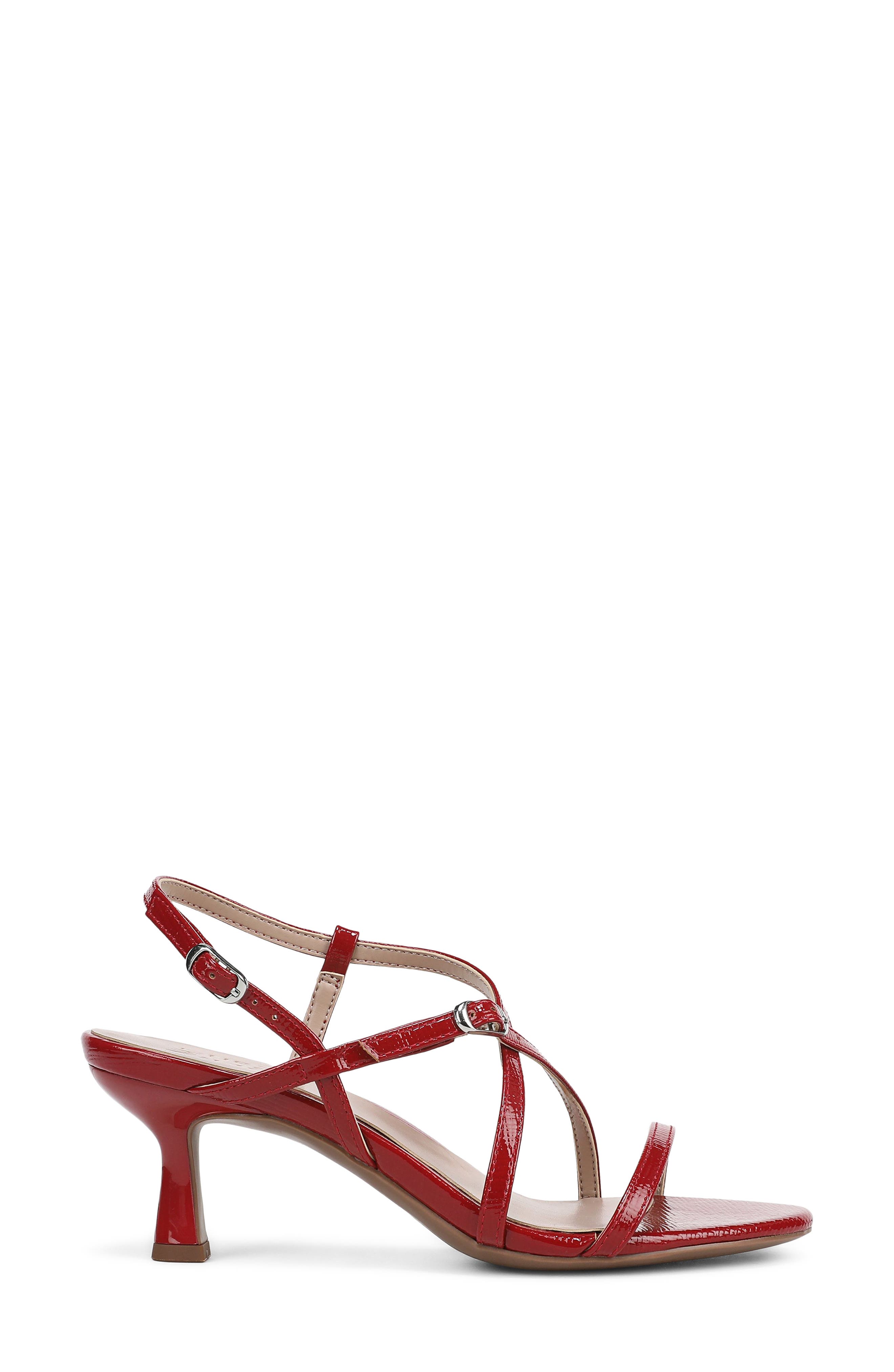 Porter Sandal, Alternate, color, RED PATENT FAUX LEATHER