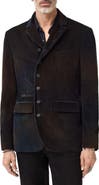John Varvatos Baylor Cotton Corduroy High Button Blazer