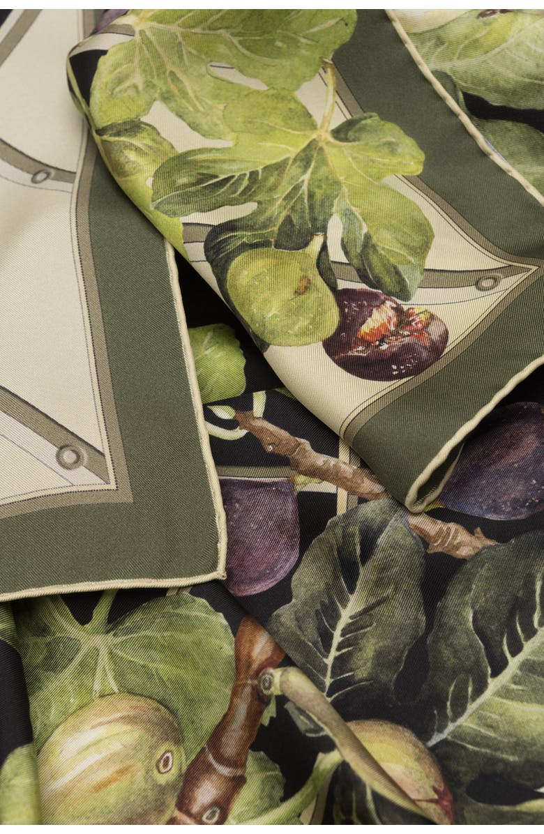 Elizabetta Tessa - Silk Foulard for Women, Alternate, color, Black