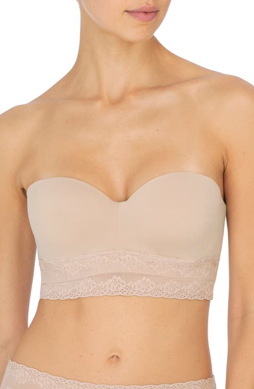 Natori Bliss Perfection Strapless Underwire Bra in Cafe at Nordstrom, Size 34C