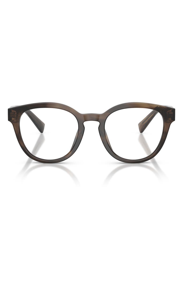Dolce&Gabbana 50mm Phantos Optical Glasses, Main, color, Grey