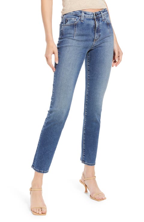 Mari Darted Slim Straight Leg Jeans (Belgrave)