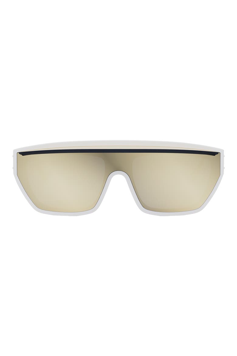 'DiorClub M7U Mask Sunglasses, Main, color, WHITE/ OTHER / GRADIENT VIOLET