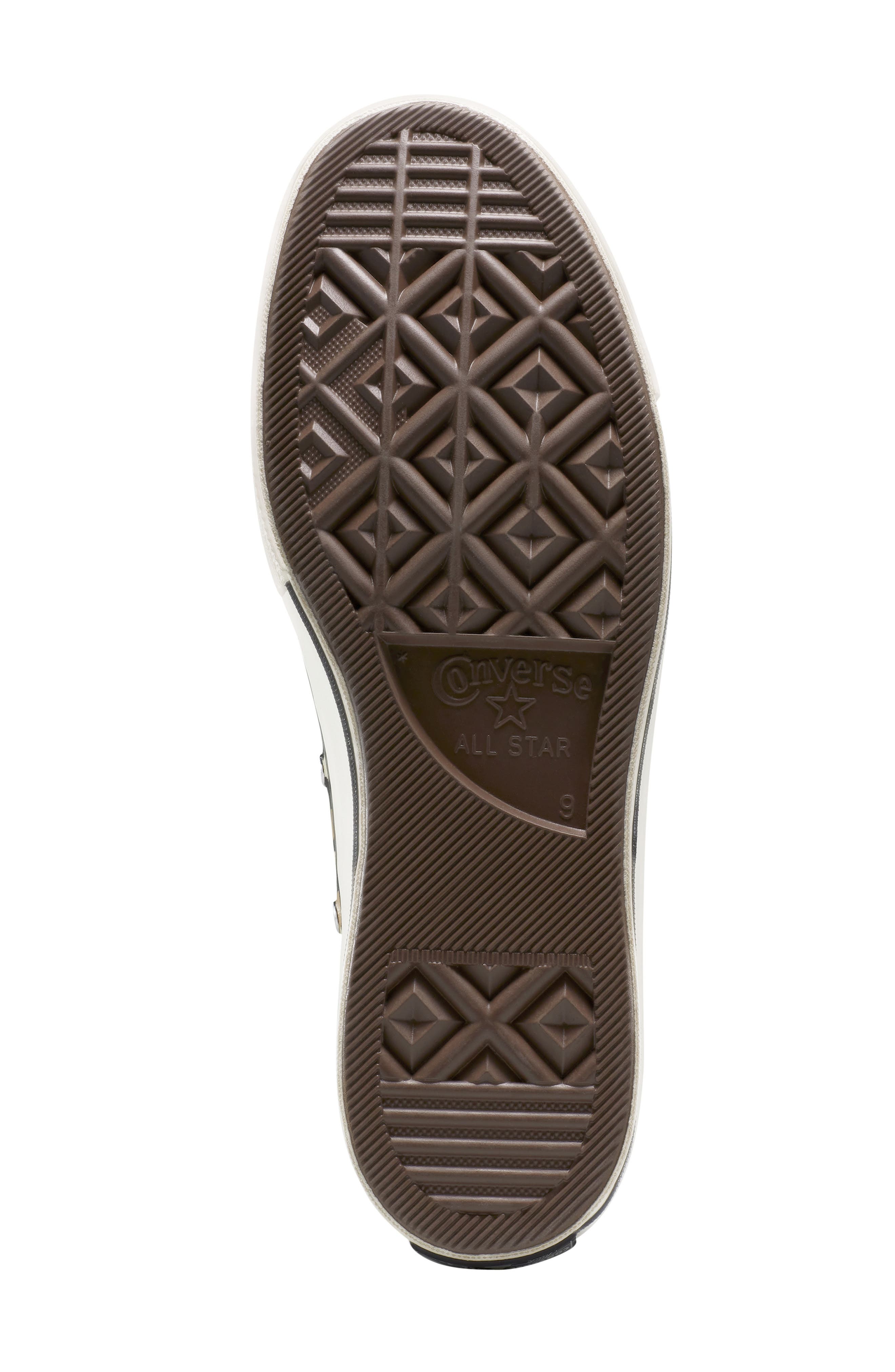 Converse Gender Inclusive Chuck 70 Glow in the Dark Oxford Sneaker, Alternate, color, Driftwood/ Light Fawn/ Black