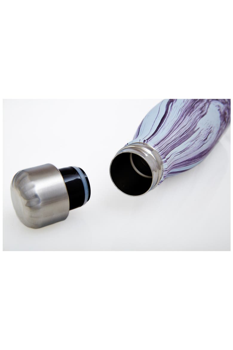 'The Wood Collection - Lily Wood' Insulated Stainless Steel Water Bottle, Alternate, color, LILY WOOD
