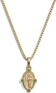 Awe Inspired Sekhmet Bastet Goddess Necklace