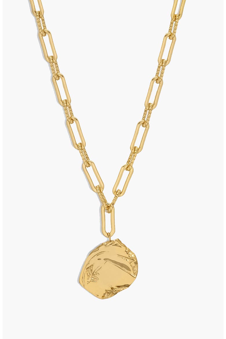 Mao Maxi Pendant Necklace in Gold, Main, color, Gold