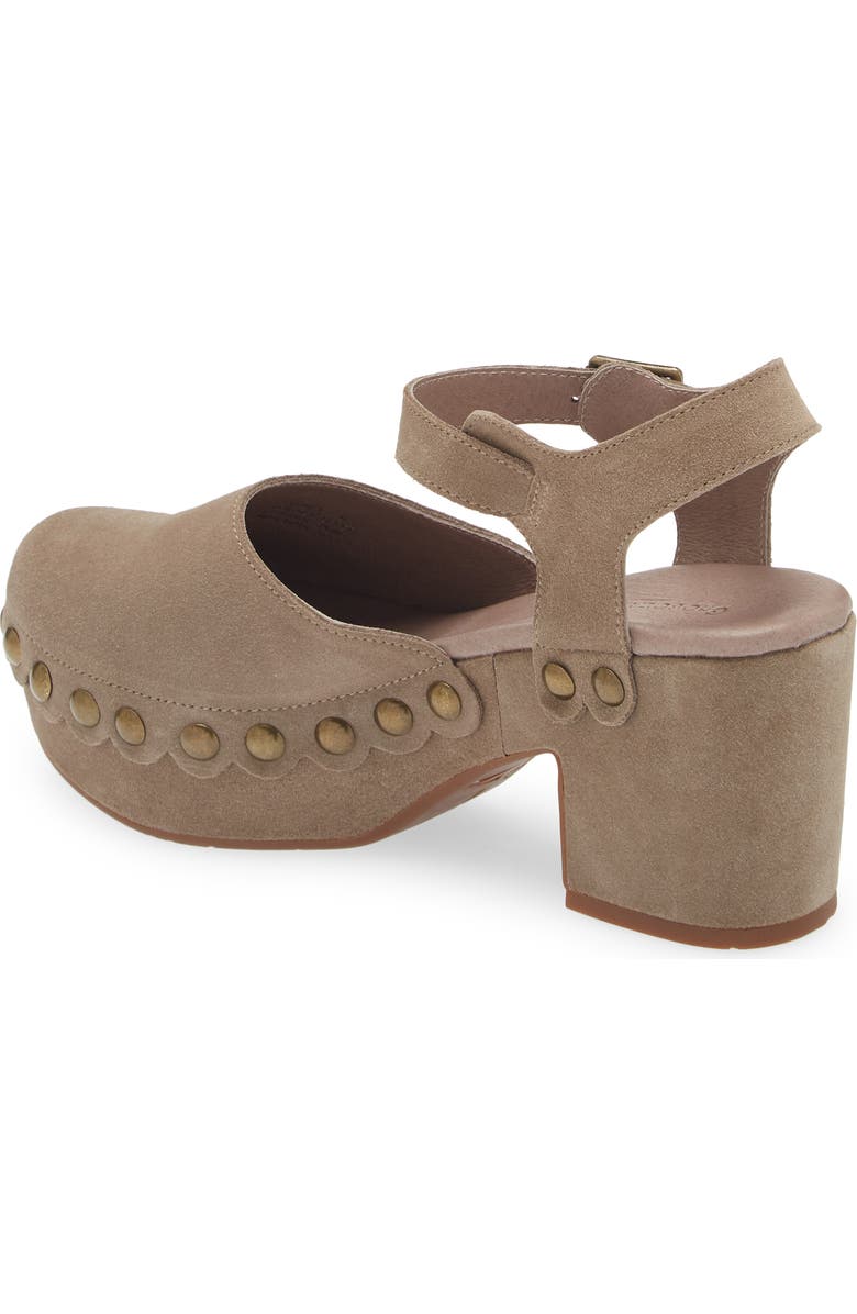 Chocolat Blu Garvey Platform Clog, Alternate, color, Taupe Suede
